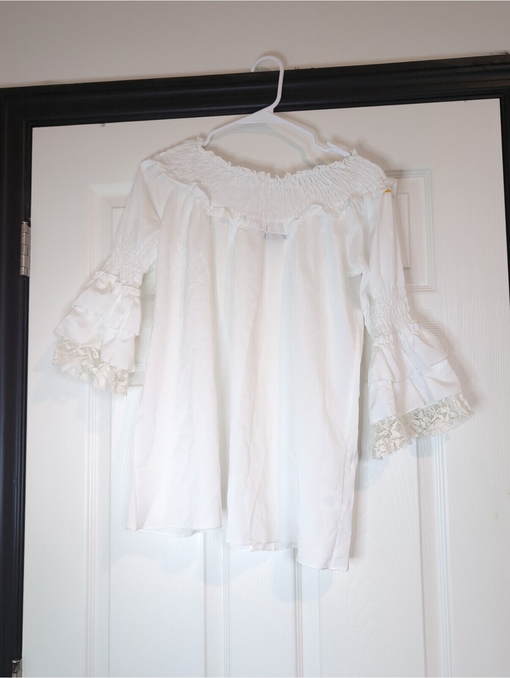 Medium ruffle lace coquette Renaissance pirate top